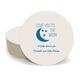 Love You To The Moon Round Coasters Image 1 of 2